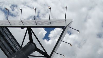 Montage von Werbeanlagen